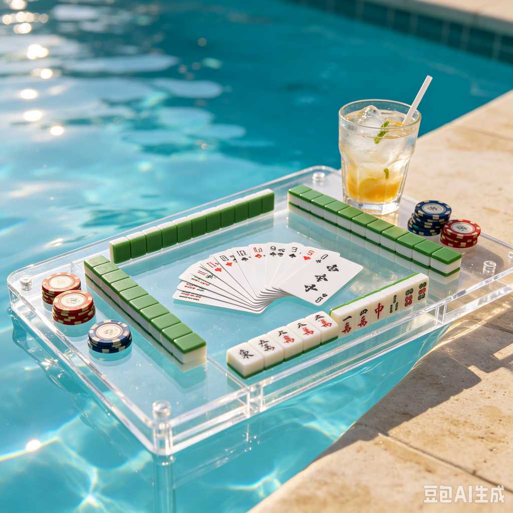 small mahjong mat portable